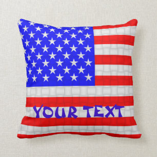 Coussin Drapeau américain des Etats-Unis Amérique :