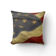 Drapeau américain en détresse