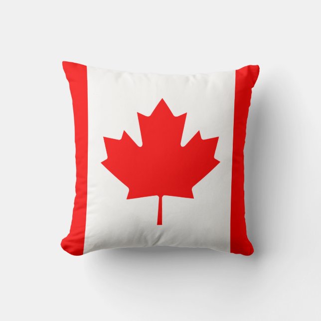 Coussin Drapeau canadien (Recto)