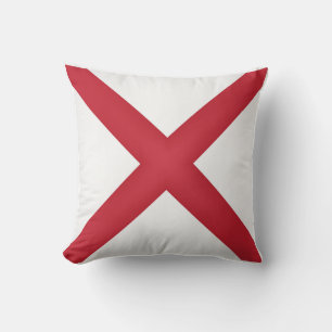 Coussin Drapeau cool De L'État De L'Alabama