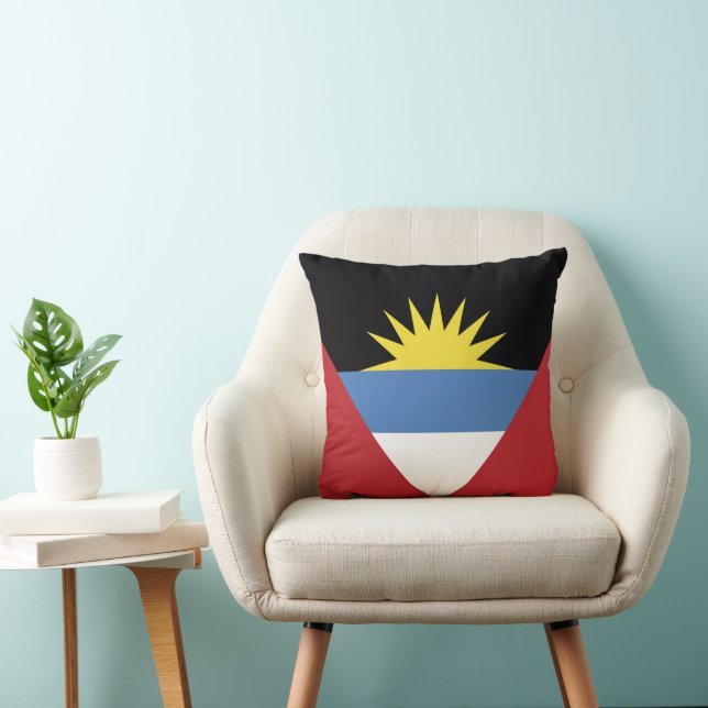Coussin Drapeau d'Antigua-et-Barbuda (Chaise)