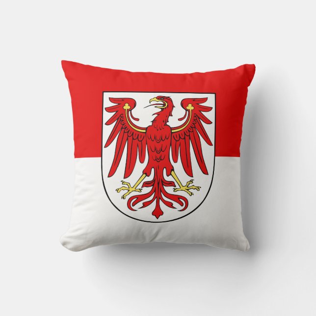 Coussin Drapeau de Brandenburg Jeu d'oreiller (Recto)