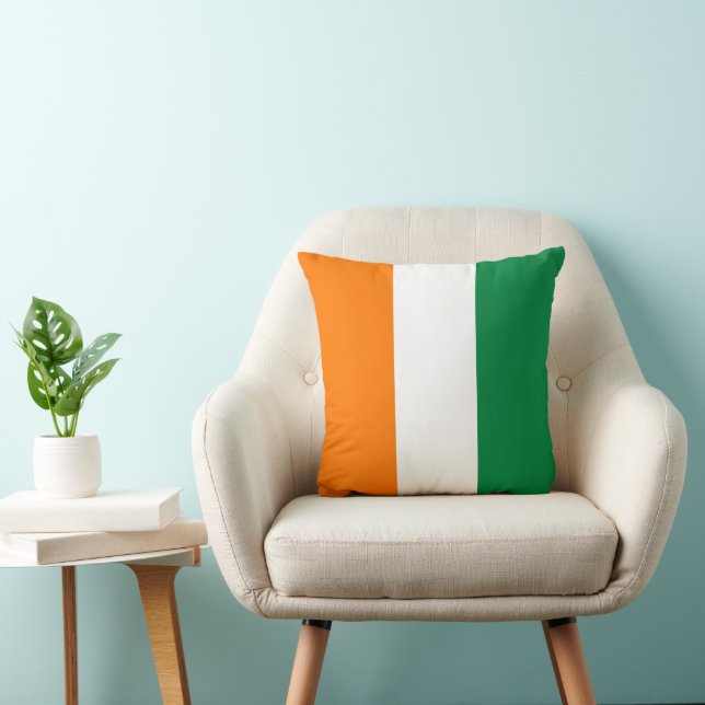 Coussin Drapeau de Côte d'Ivoire (Chaise)