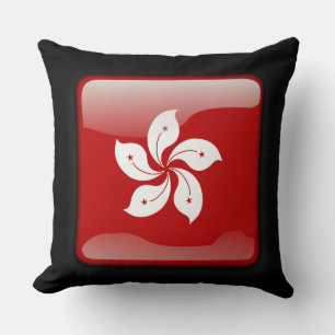 Coussin Drapeau de Hong Kong