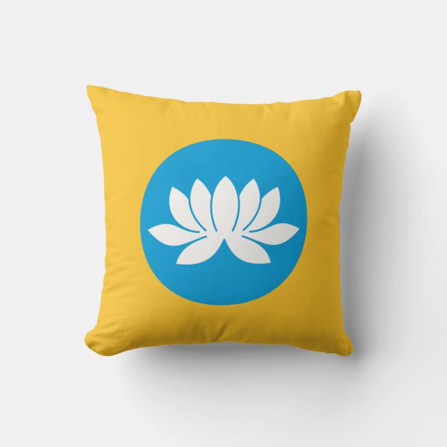 Coussin Drapeau de Kalmoukie (Recto)