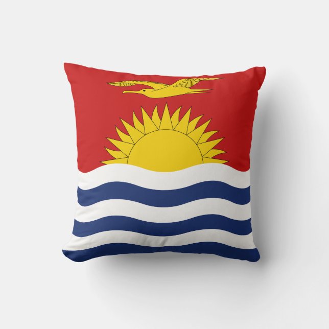 Coussin Drapeau de Kiribati (Recto)