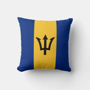 Coussin Drapeau de la Barbade patriotique