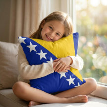 Drapeau de la Bosnie-Herzégovine Impression intég