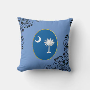 Coussin Drapeau de la Caroline du Sud