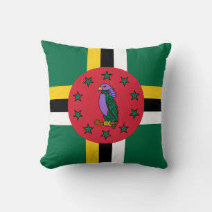 Coussin Drapeau de la Dominique
