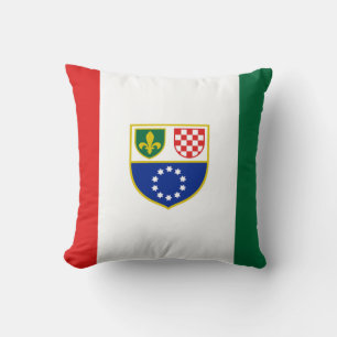 Coussin Drapeau de la Fédération de Bosnie-Herzégovine