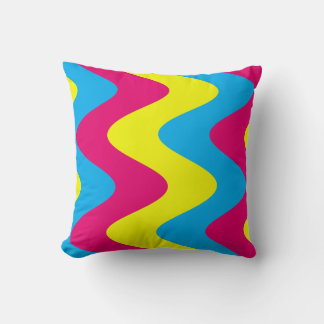 Coussin Drapeau de la fierté Pansexual