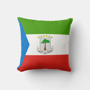 Coussin Drapeau de la Guinée équatoriale