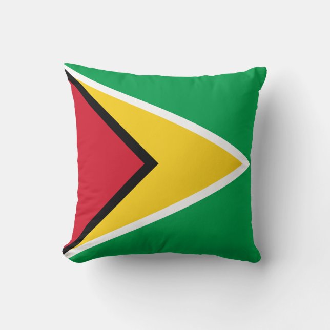 Coussin Drapeau de la Guyane (Recto)