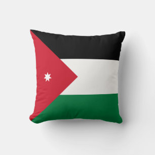 Coussin Drapeau de la Jordanie