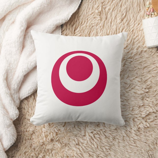 Coussin Drapeau de la préfecture d'Okinawa, Japon (Couverture)