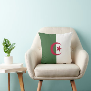 Coussin Drapeau de l'Algérie