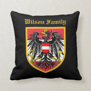 Coussin Drapeau de l'Autriche