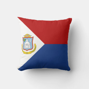 Coussin Drapeau de Saint-Martin