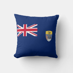 Coussin Drapeau de Sainte-Hélène