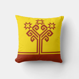 Coussin Drapeau de Tchouvachie