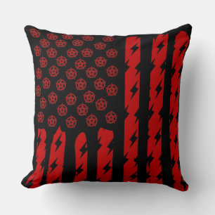 Coussin Drapeau démon