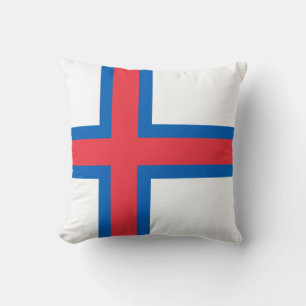 Coussin Drapeau des îles Féroé