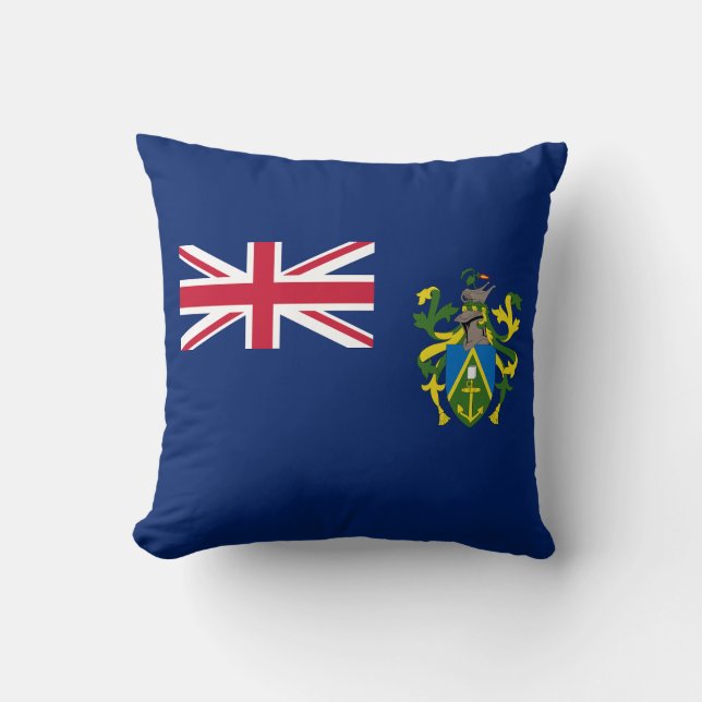 Coussin Drapeau des îles Pitcairn (Recto)