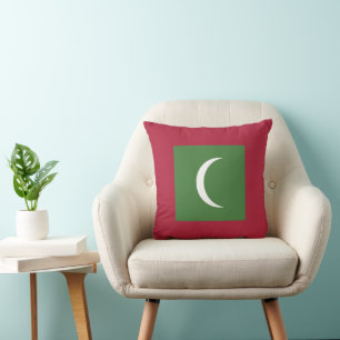 Coussin Drapeau des Maldives