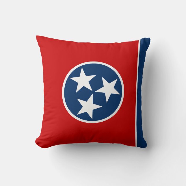 Coussin Drapeau d'état du Tennessee (Recto)