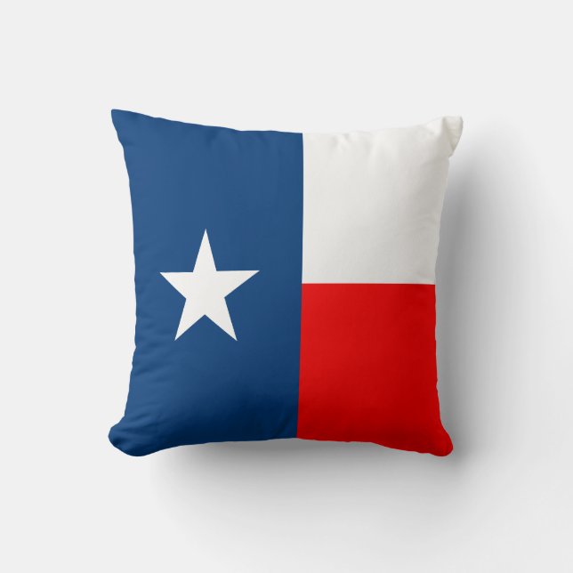 Coussin Drapeau d'état du Texas (Recto)