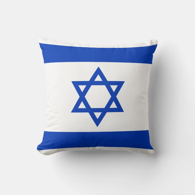 Coussin Drapeau d'Israël (Recto)