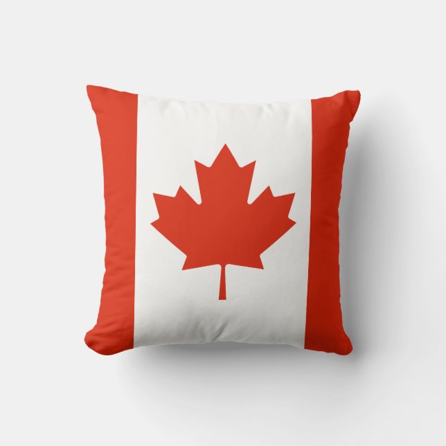 Coussin Drapeau du Canada (Recto)
