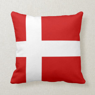 Coussin Drapeau du Danemark