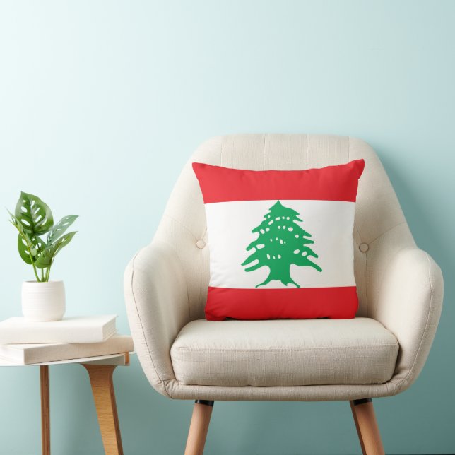 Coussin Drapeau du Liban (Chaise)