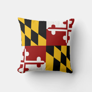 Coussin Drapeau du Maryland