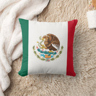Coussin Drapeau du Mexique