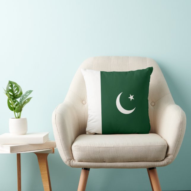 Coussin Drapeau du Pakistan (Chaise)