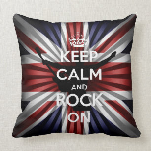 Coussin Drapeau du Royaume-Uni L'union Jack et garder le c