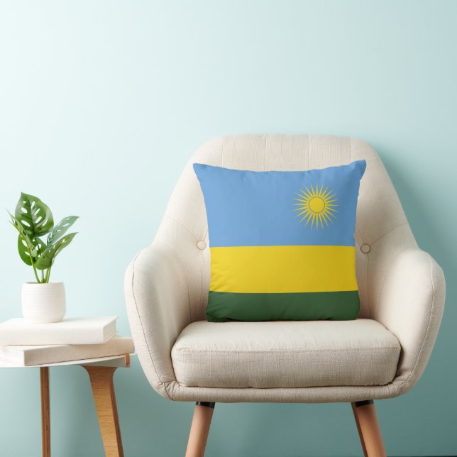 Coussin Drapeau du Rwanda (Chaise)