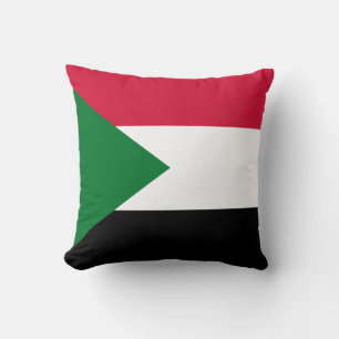 Coussin Drapeau du Soudan