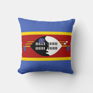 Coussin Drapeau Eswatini