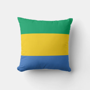 Coussin Drapeau Gabon