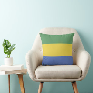 Coussin Drapeau Gabon