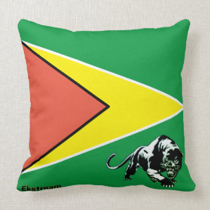 Coussin Drapeau Guyana 04
