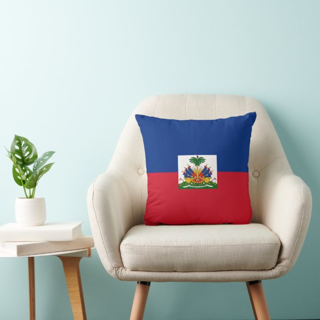 Coussin Drapeau Haïti (Chaise)