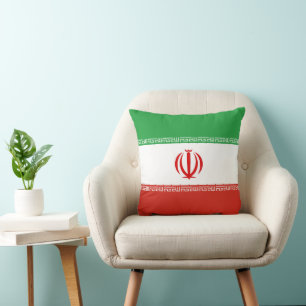 Coussin Drapeau iranien