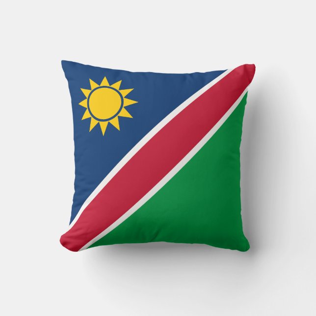 Coussin Drapeau Namibie (Recto)