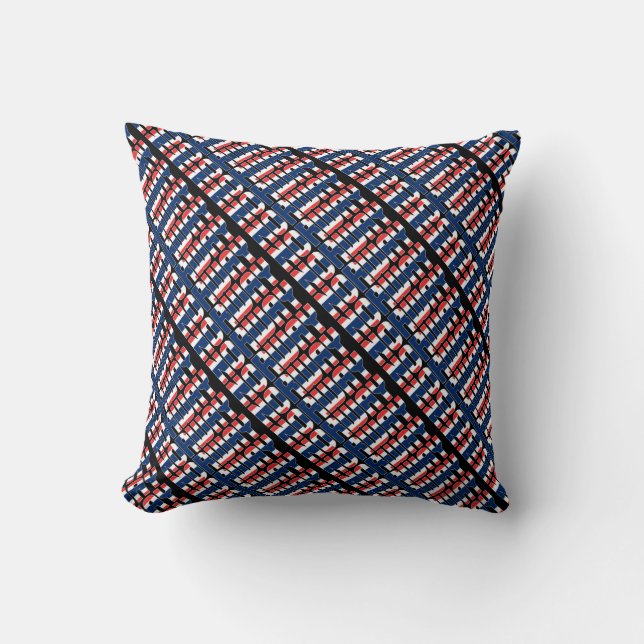 Coussin Drapeau national de Norvège magnifique (Recto)