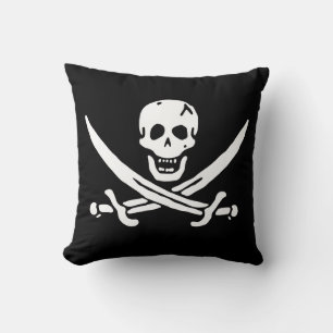 Coussin Drapeau pirate